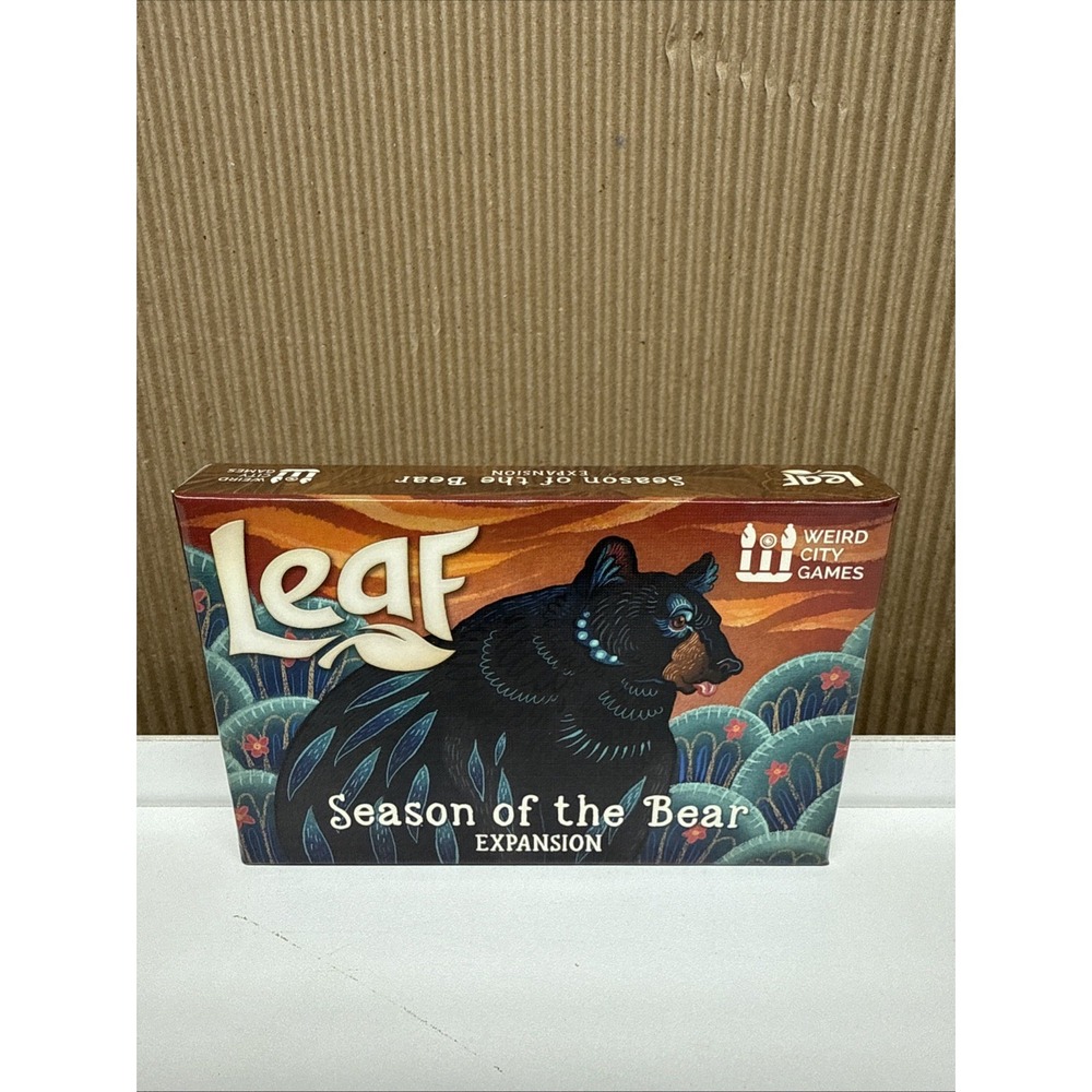 Leaf - Season of the Bear Expansion Box New Weird City Strategy Board Card Game